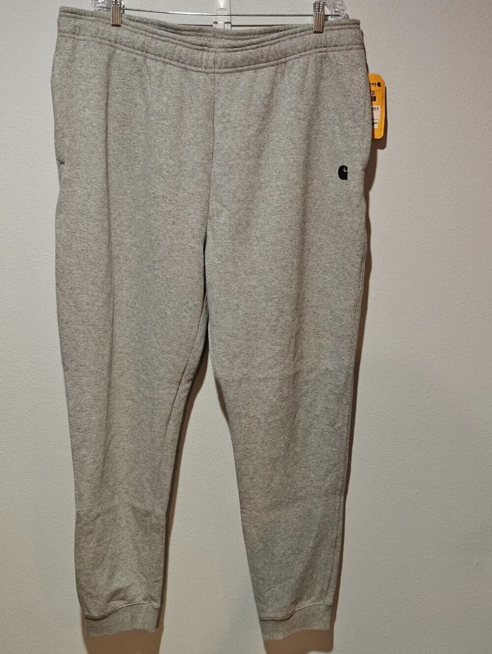 NWT Carhartt Relaxed Fit Joggers Mens XL Gray Sweatpants Pockets